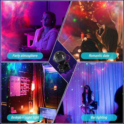 Star Projector, Kids Night Light, Nebula Projector Light. Galaxy Bedroom Projector, Adult Playroom/Home Theater/Ceiling/Room Decoration