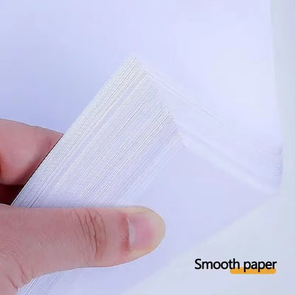 100Pcs/Lot A4 White Printer Paper Office Suppliesdraft Multi-Purpose Business Printing Information Draft Wood Pulp Copy Papers