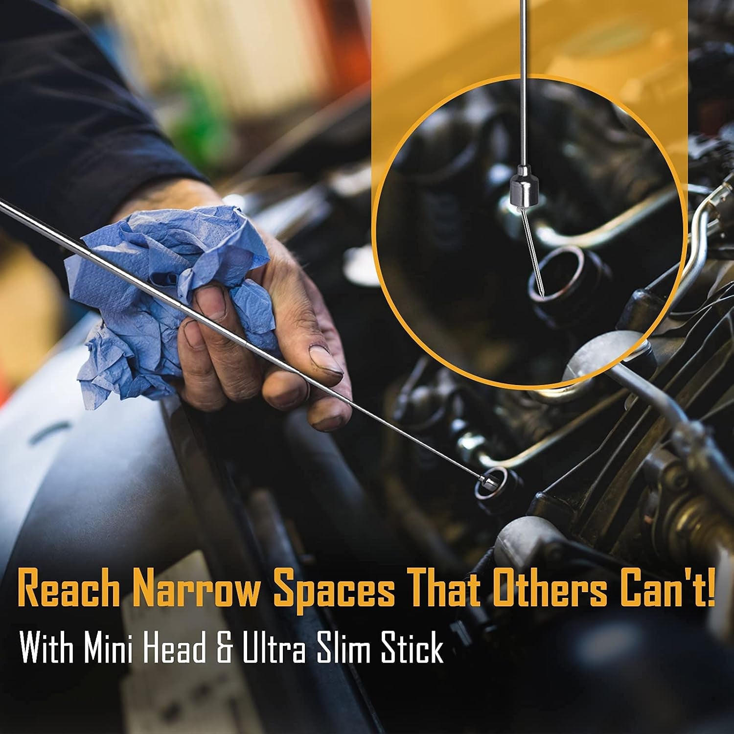 LED Telescoping Magnet Pickup Tool Set with Lights: Unique Men Gifts Christmas Gift Stocking Stuffers Birthday Gadgets for Mechanic Handyman Father Husband Boyfriend Her Car Garage