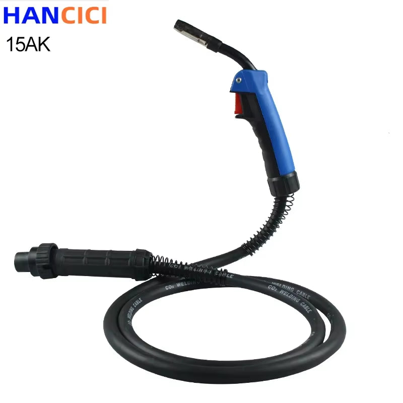 MIG MAG Welding Machine/Equipment Accessories 15AK Weld Torch /Gun with Europ Connector for the MIG MAG Welding Equipment