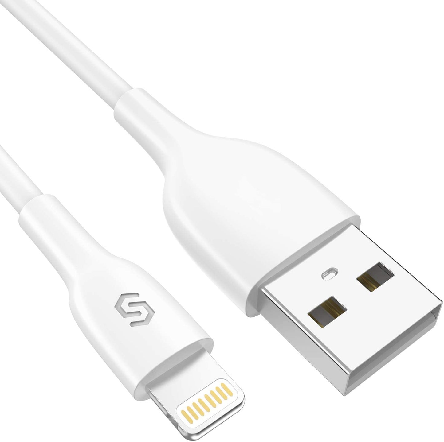 Iphone Charger Lightning Cable - 3.3Ft [Apple Mfi Certified] Fast Charging & Syncing Apple Charger Cord for Iphone 11 XS Max XR X 8 plus 7 plus 6S 6 plus Se 5, Ipad Ipod - White